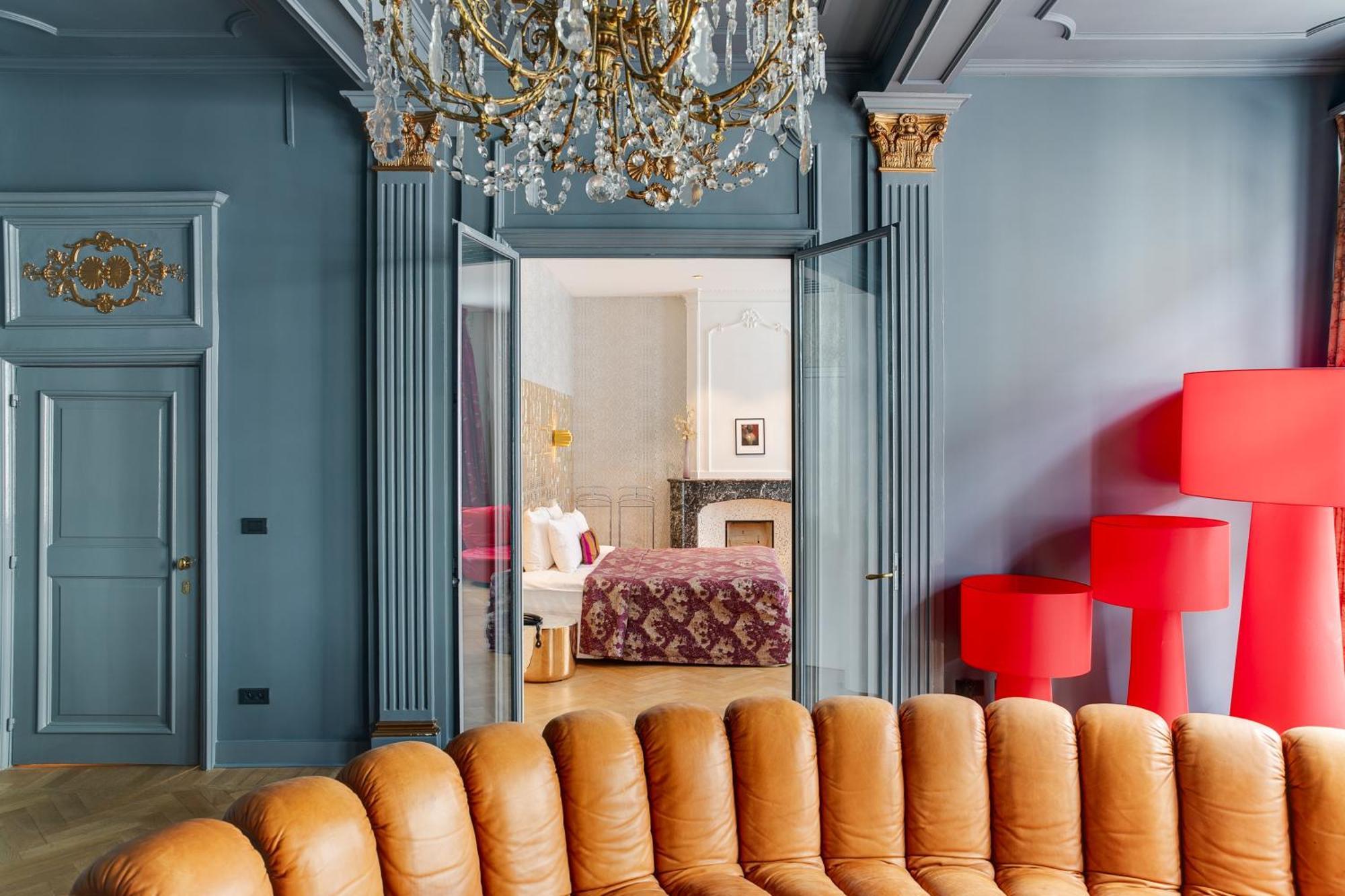 Small Luxury Hotel De Witte Lelie Anversa Esterno foto